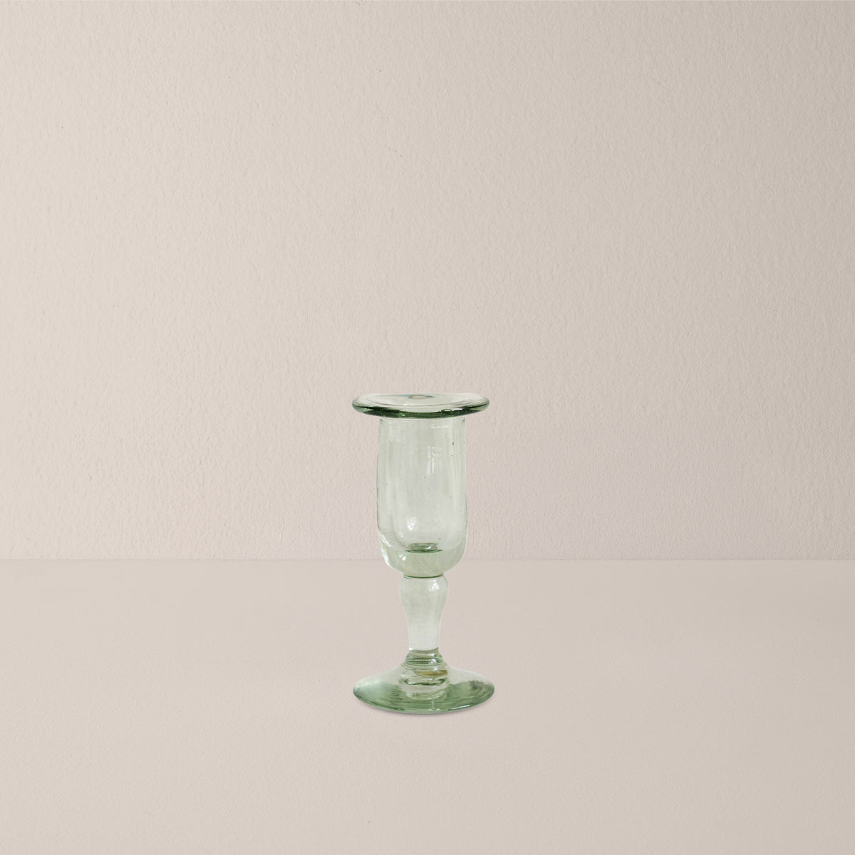 Goodee-Volverde-Glass Petal Taper Candleholder - Small