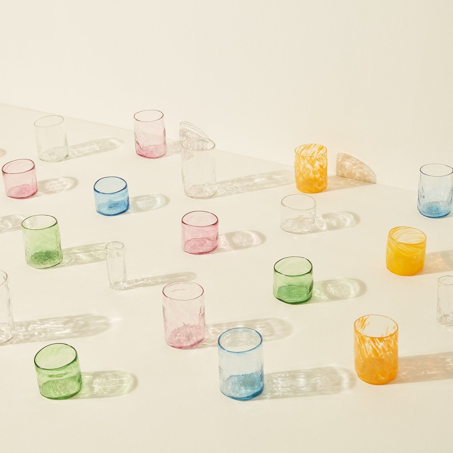 Goodee-Xaquixe-Medium Tumbler, set of 2 - Color - Clear