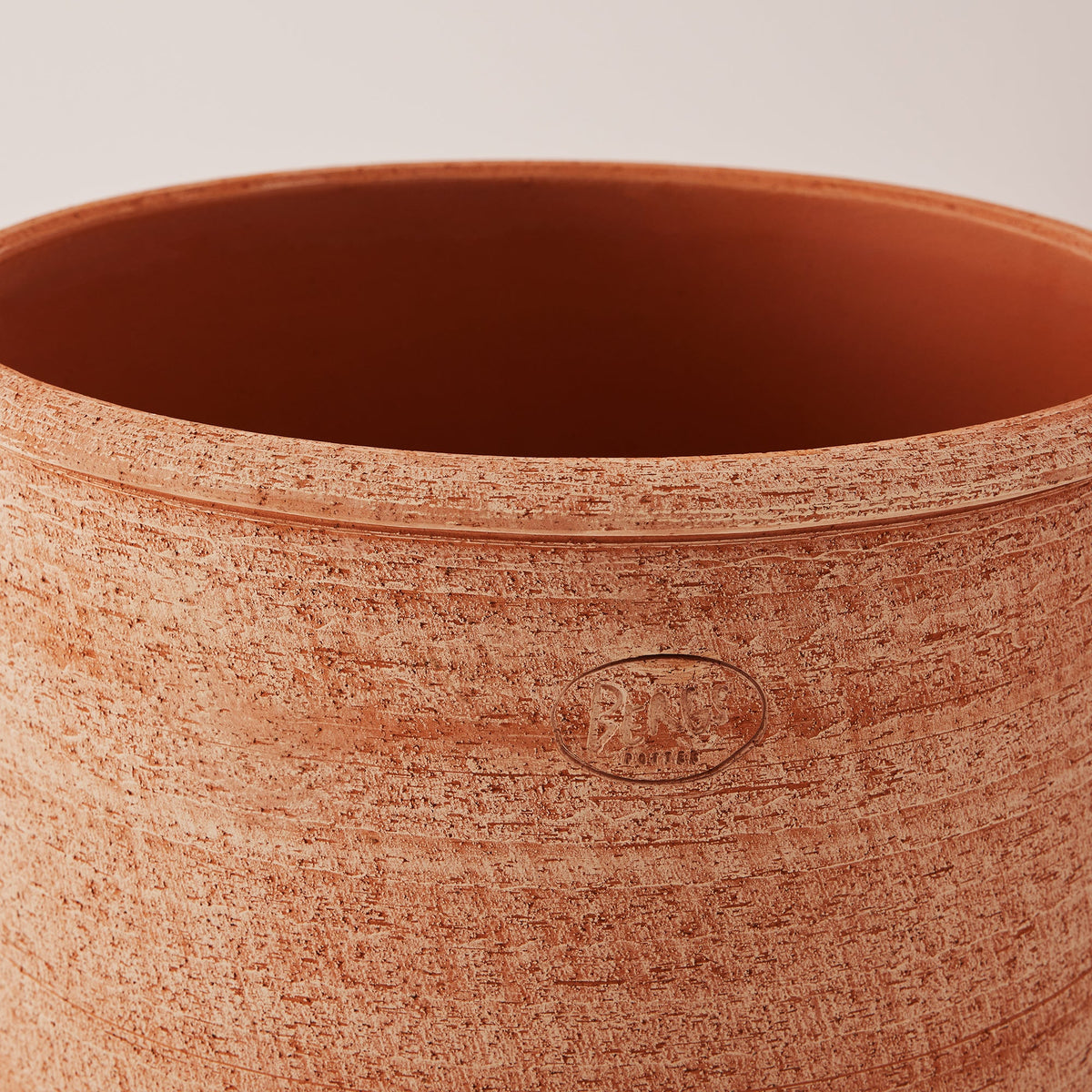 Goodee-Bergs Potter-Modena Ø35 Planter & Saucer - Color - Raw Rosa