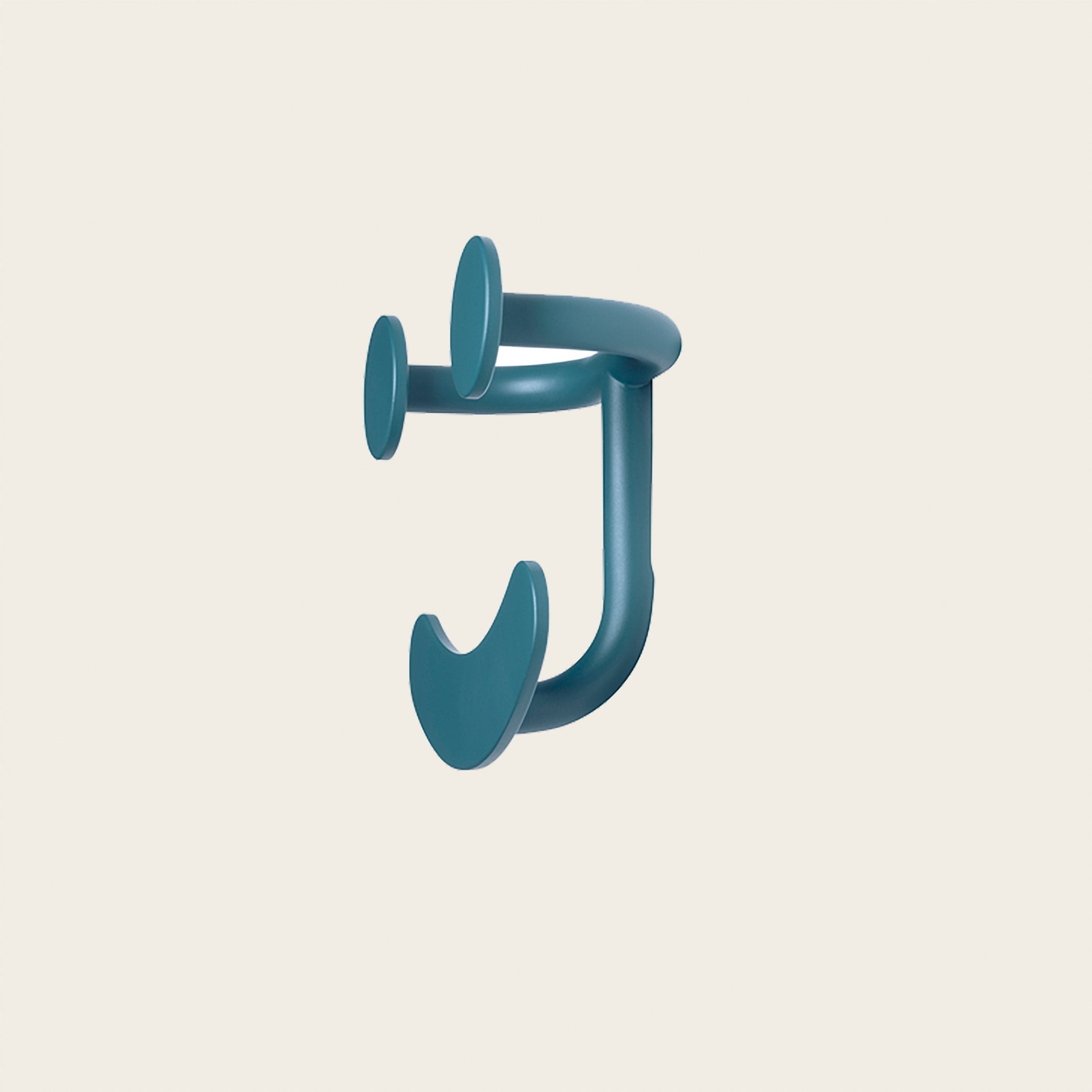 Goodee-Fritz Hansen Happy Hook - Color - Turquoise