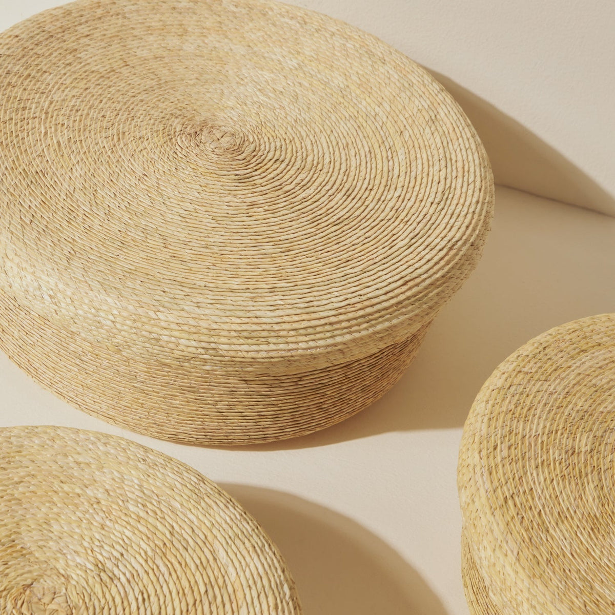Goodee-Makaua-Short Storage Basket - Color - Natural
