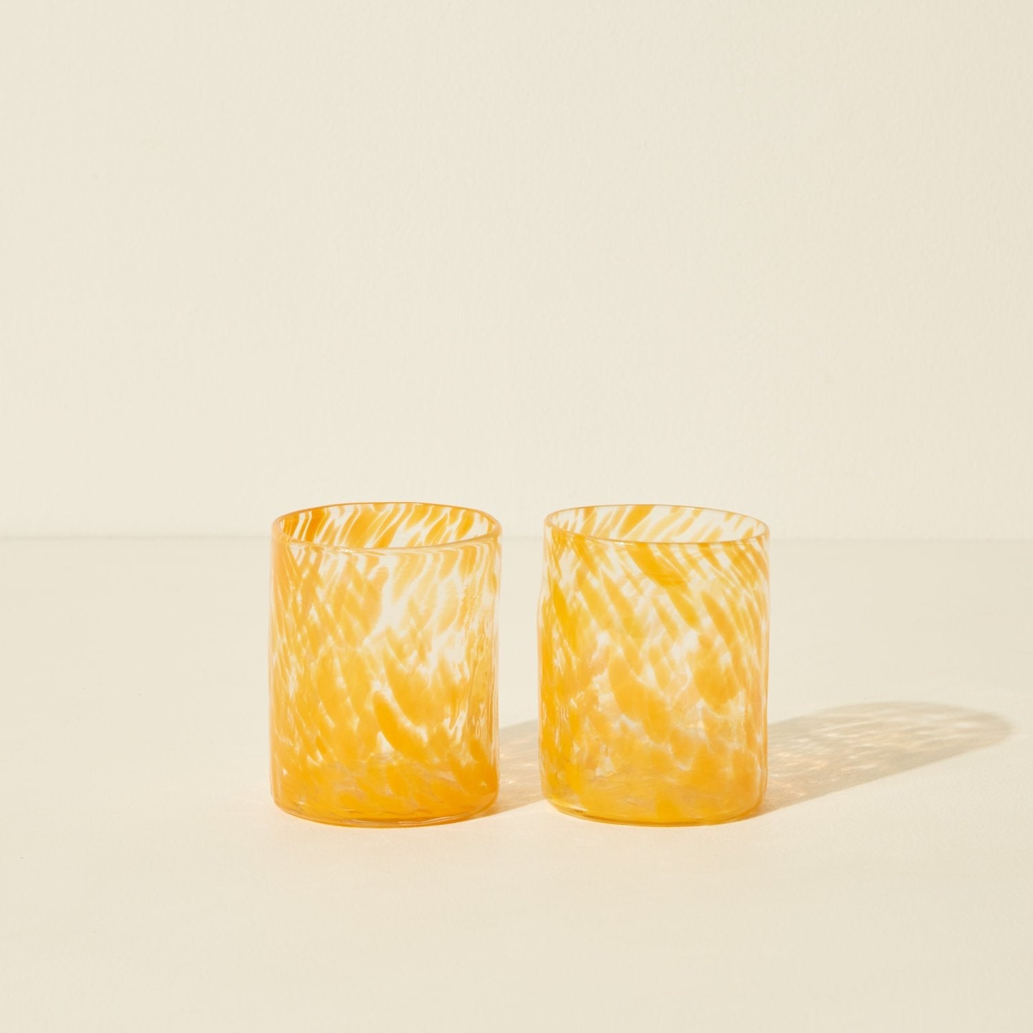 Goodee-Xaquixe-Medium Tumbler - Set of 2 - Color - Safron