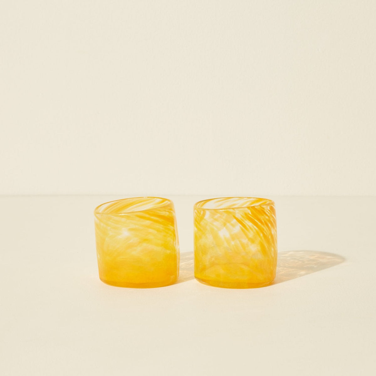 Goodee-Xaquixe-Small Tumbler, set of 2 - Color - Safron