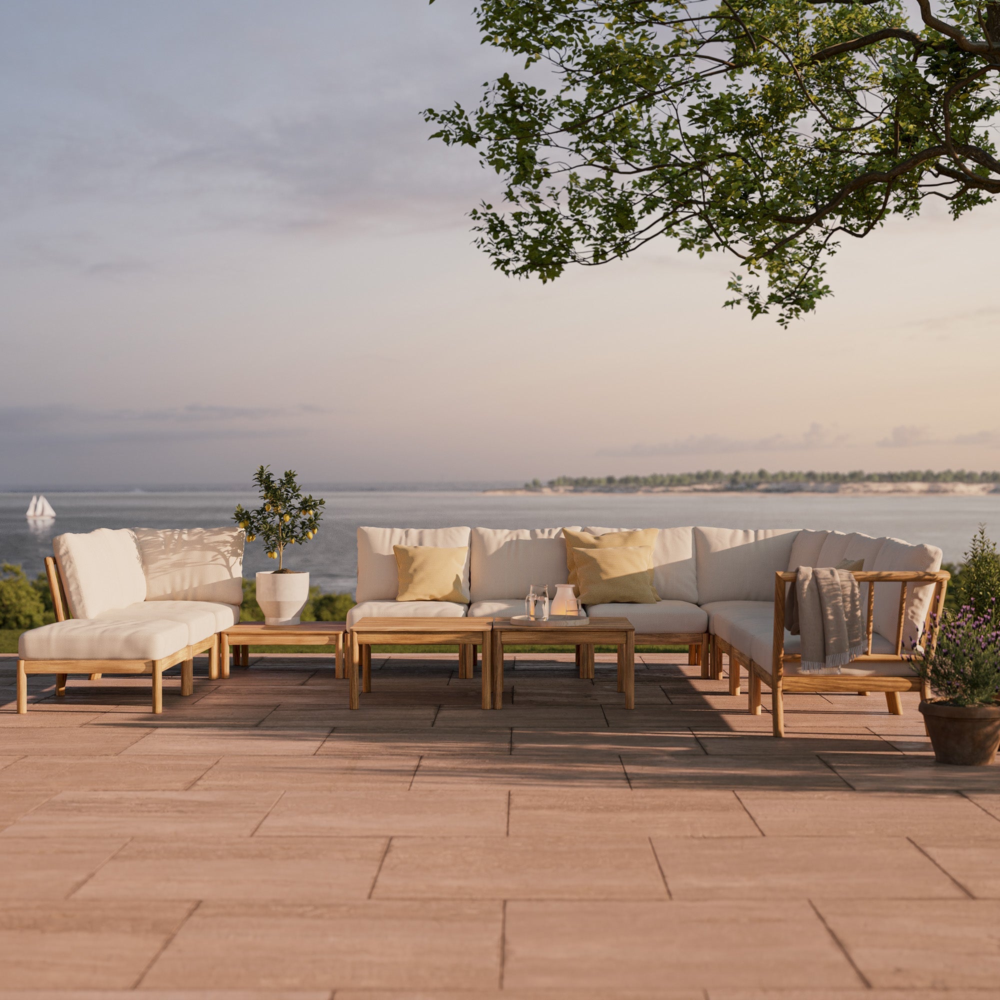 Goodee-Skagerak by Fritz Hansen-Tradition Lounge Table