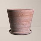 Goodee-Bergs Potter-Julie Ø30 Planter & Saucer - Color - Raw Rustic Rosa