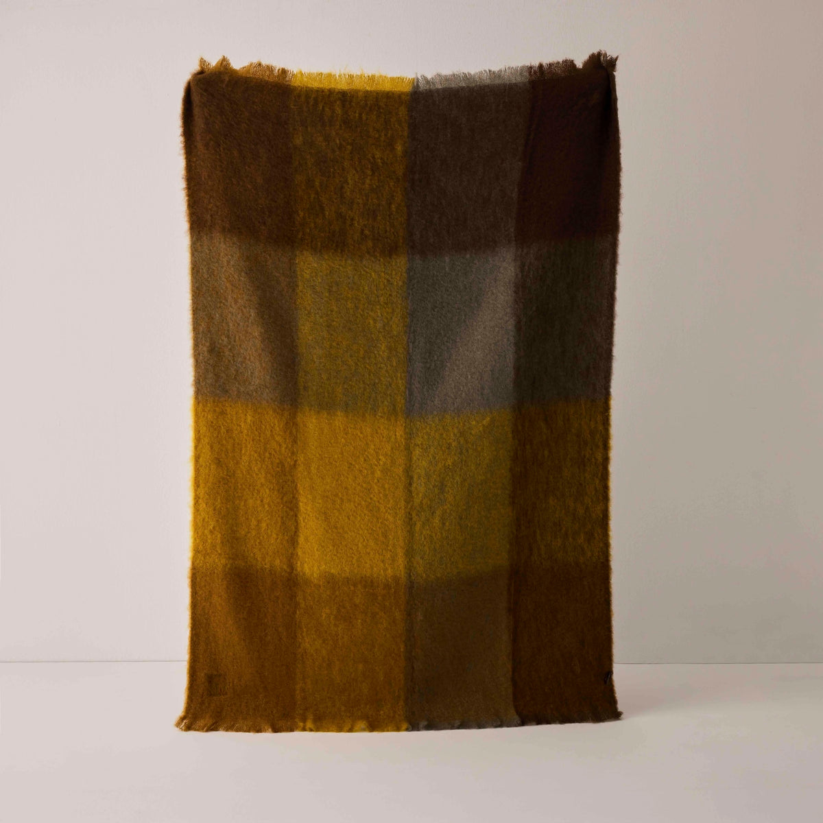 Goodee-Ezcaray-Cuadros Throw - Color - Turmeric