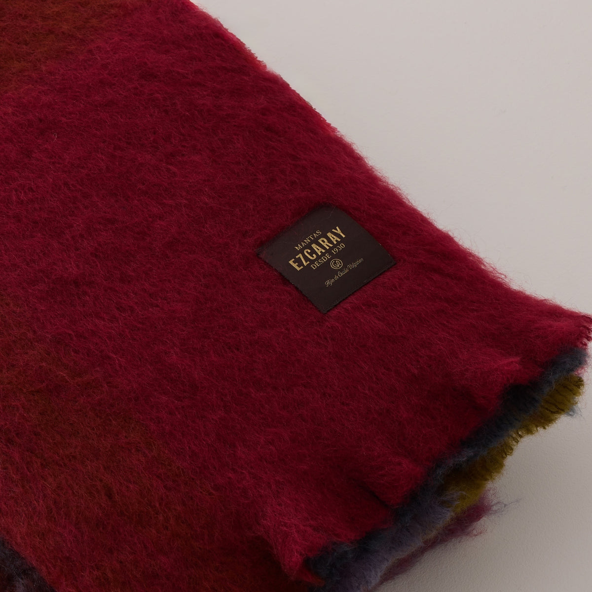 Goodee-Ezcaray-Cuadros Throw - Color - Plum