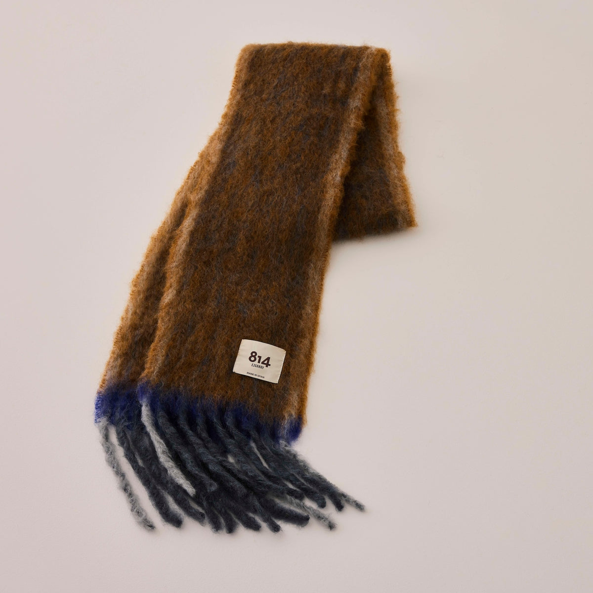 Goodee-Ezcaray-Twist Frame Scarf - Color - Chestnut