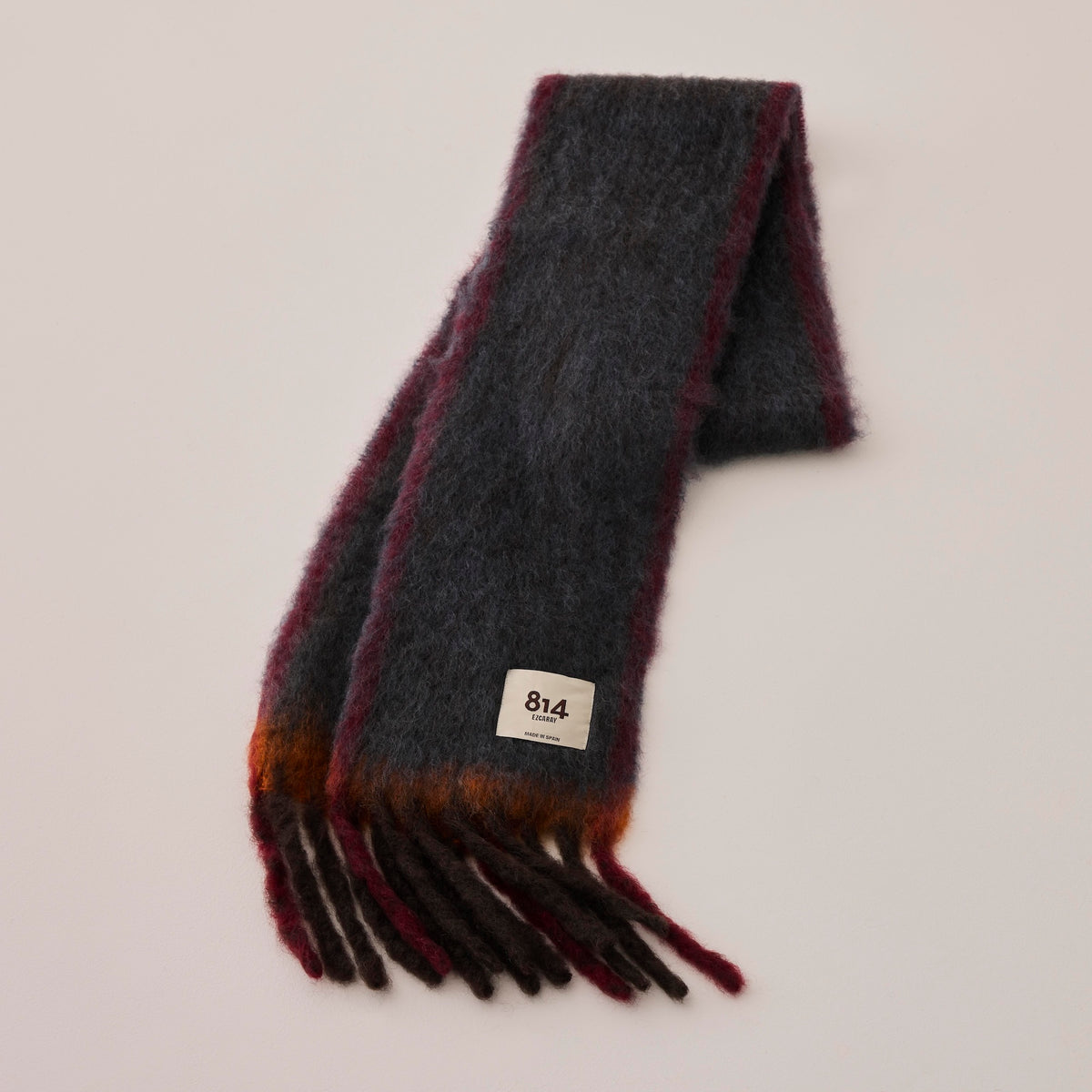 Goodee-Ezcaray-Twist Frame Scarf - Color - Ink
