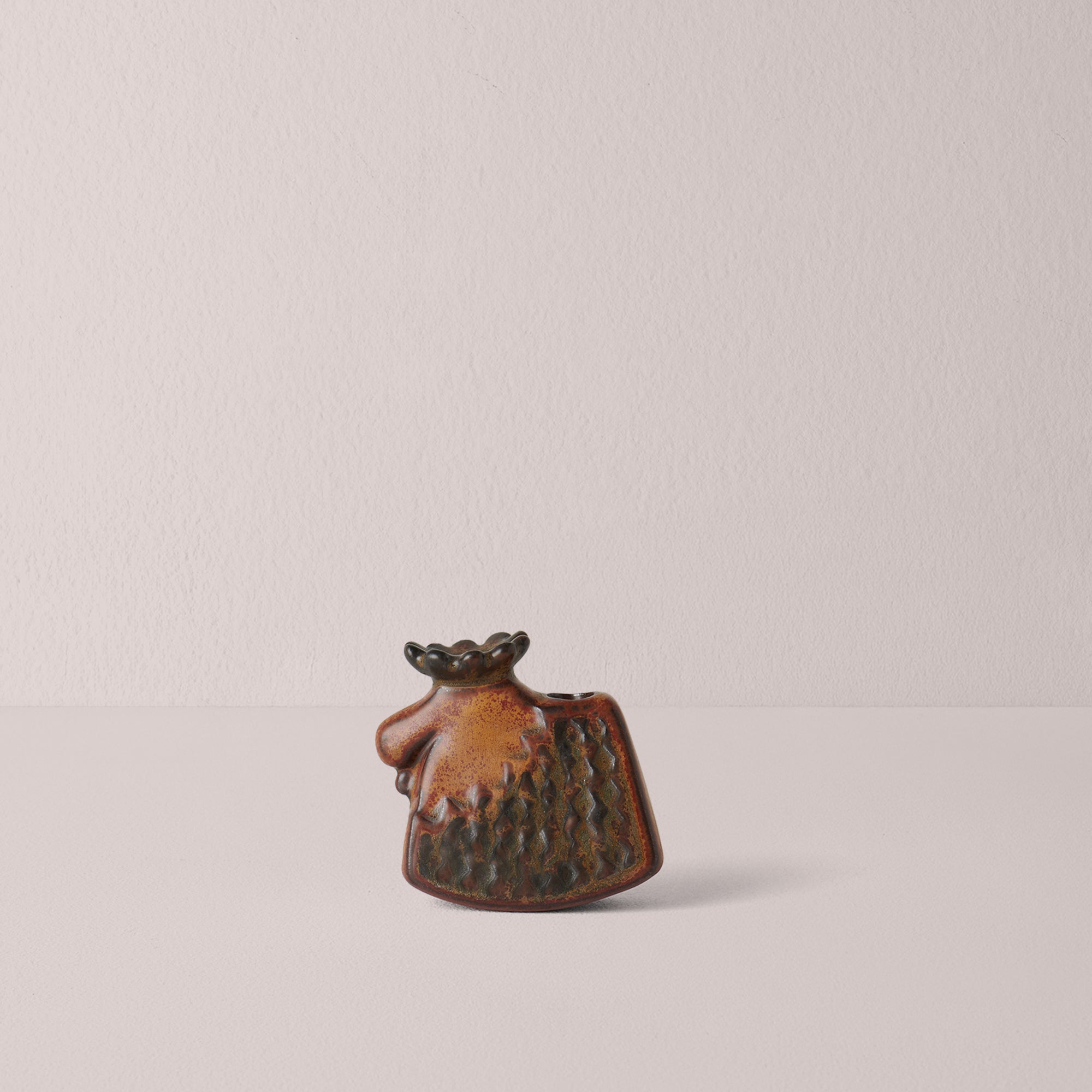 Goodee-Kashiwa Craft-Moose Vase - Color - Chestnut