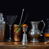 Pewter Double Jigger