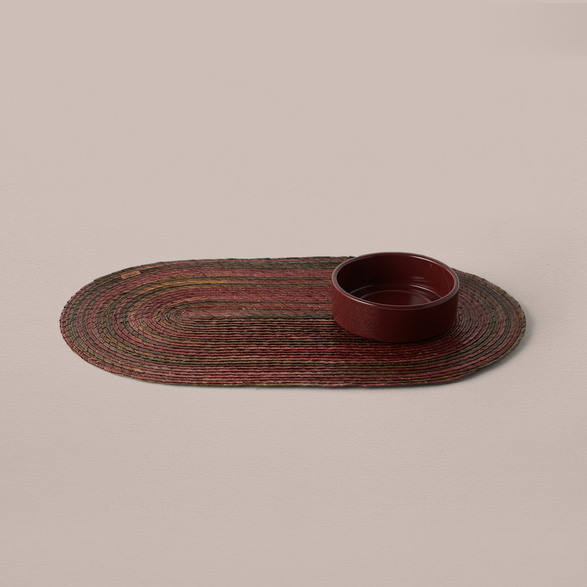 Goodee-Makaua-Dog Placemat - Exclusive - Color - Zebra Mulberry