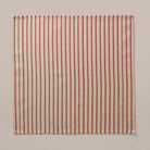 Goodee-Tensira-Hand-Dyed Cotton Napkins - Set of 4 - Color - Muted Red/Ecru