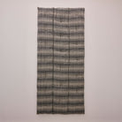 Goodee-Tensira-Kapok Foldable Lounge Cushion - Large - Color - Black/Off White Tartan