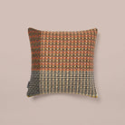 Goodee-Wallace Sewell-Shetland Wool Ripple Cushion Cover - Yosemite - Color - Amber/Grey Stripe