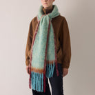 Goodee-Ezcaray-Twist Frame Scarf - Color - Multi Blue