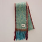 Goodee-Ezcaray-Twist Frame Scarf - Color - Multi Blue