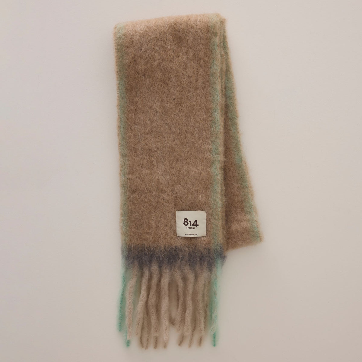Goodee-Ezcaray-Twist Frame Scarf - Color - Oatmeal