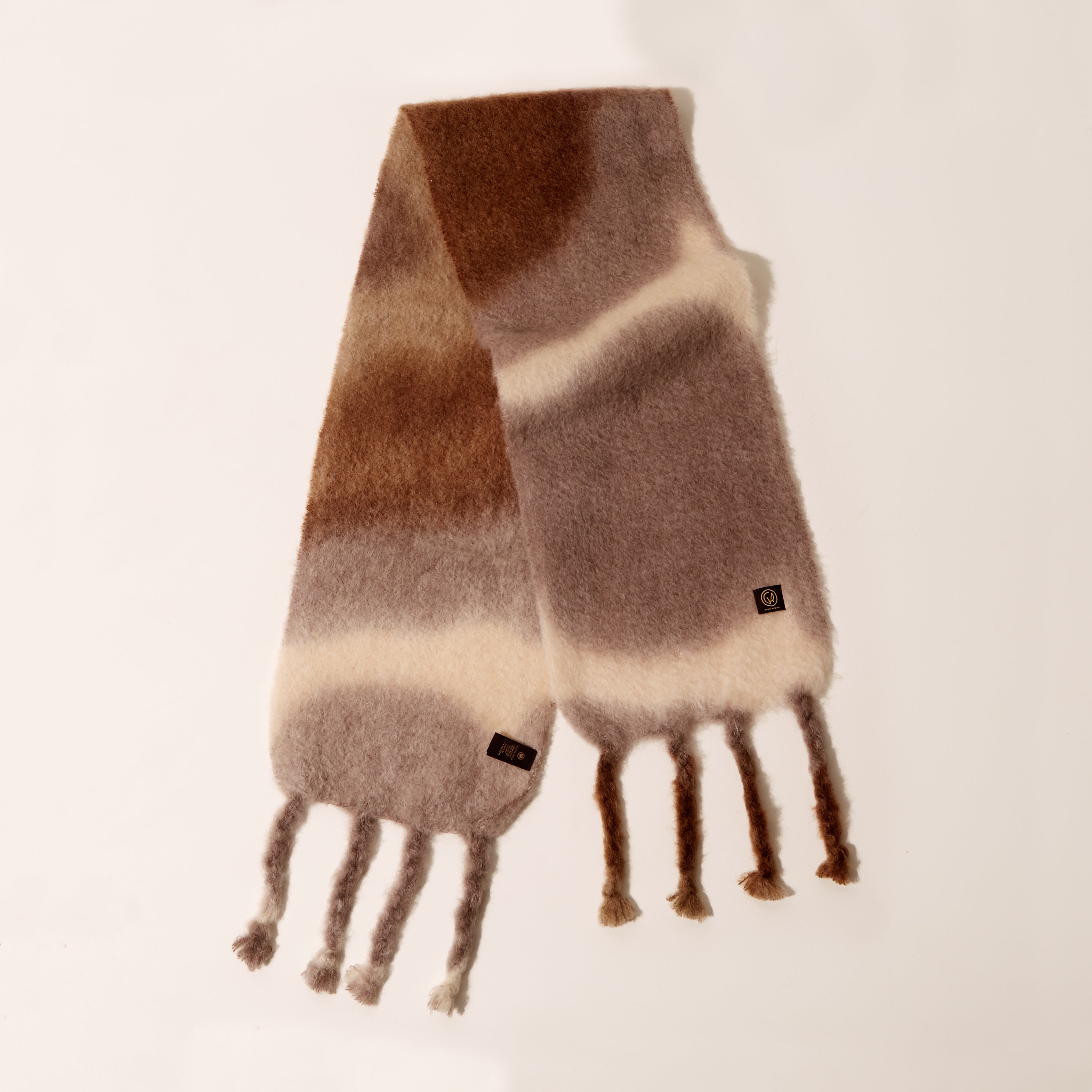 Goodee-Ezcaray-Tie-Dye Scarf - Color - Sandstone