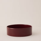 Goodee-Bergs Potter-Hoff Ø18 Saucer - Color - Burgundy Glazed