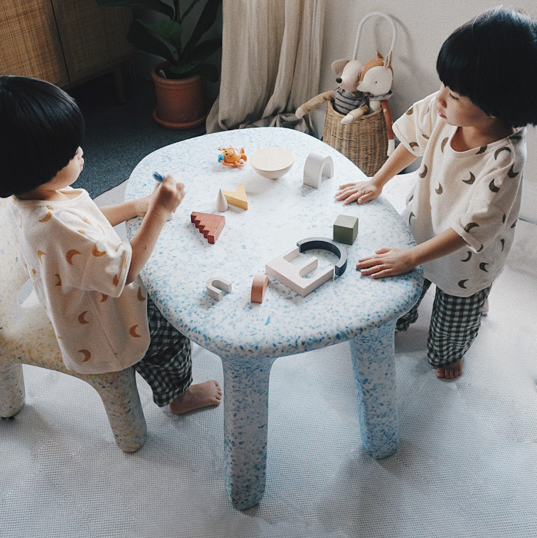 Goodee-Ecobirdy-Luisa Table - Color - Ocean