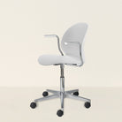 N02 Recycle Swivel Armchair - Color - Off White