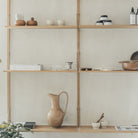 Goodee-Frama-Shelf Library Natural | Double Section - Size - 5 Shelves  