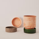 Goodee-Bergs Potter-Hoff Saucer 14 - Color - Quartz Rose Glazed