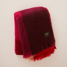 Goodee-Ezcaray-Cuadros Throw - Color - Pomegranate