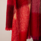Goodee-Ezcaray-Cuadros Throw - Color - Pomegranate