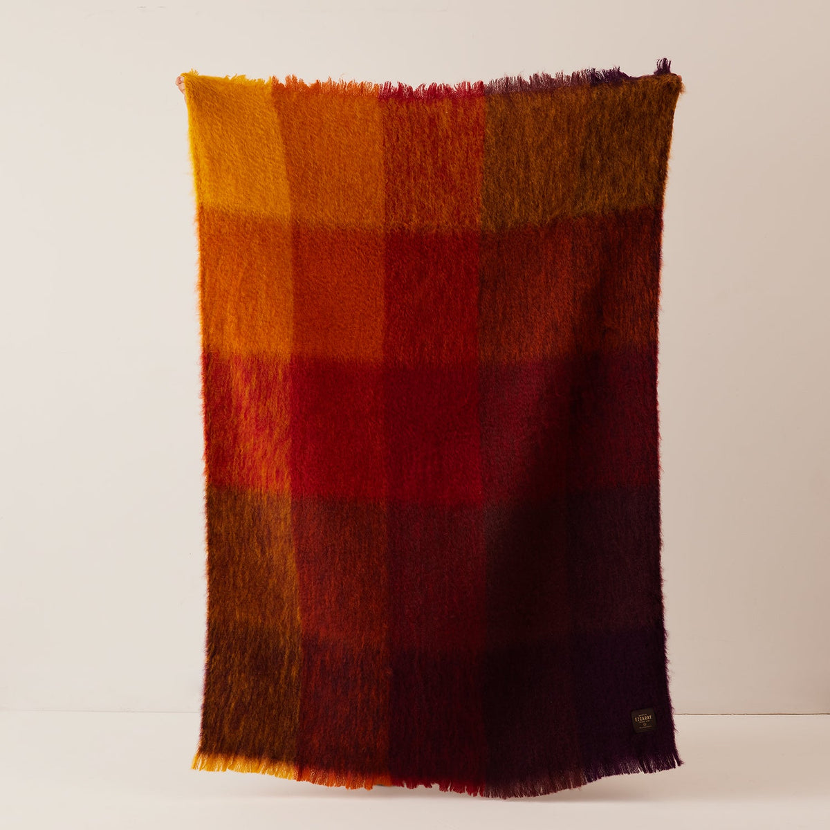 Goodee-Ezcaray-Cuadros Throw - Color - Burnt Orange