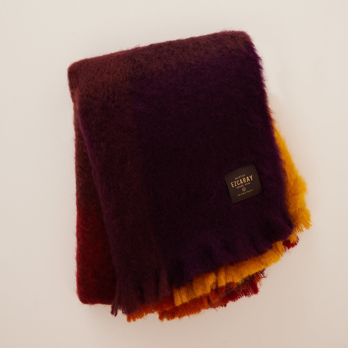 Goodee-Ezcaray-Cuadros Throw - Color - Burnt Orange