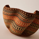 Goodee-Baba Tree-Pakurigo Basket - Color - Gold, Natural, & Rust